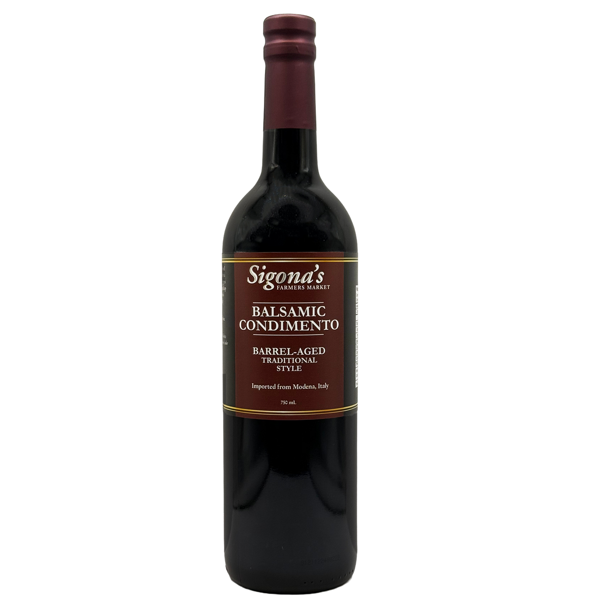 Barrel-Aged Traditional Style Balsamic Condimento