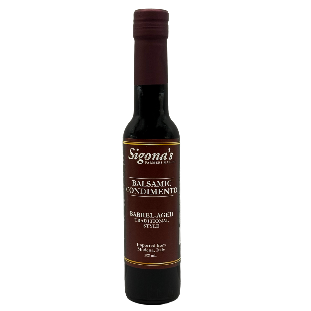Barrel-Aged Traditional Style Balsamic Condimento