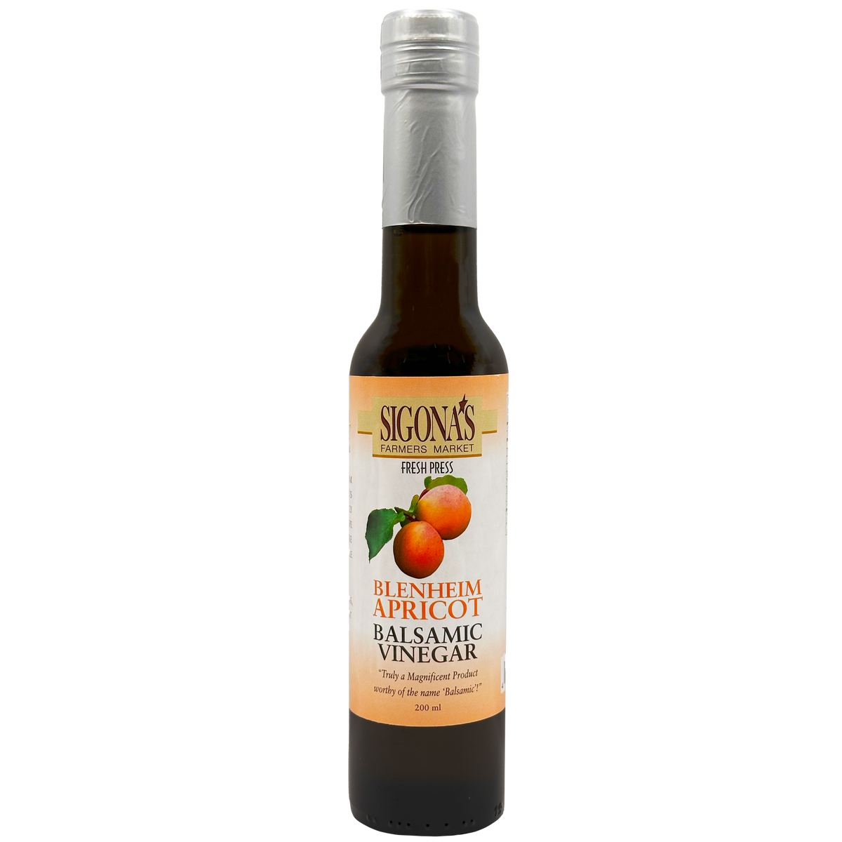 Sigona's Heirloom Blenheim Apricot White Balsamic Sigona's Farmers Market
