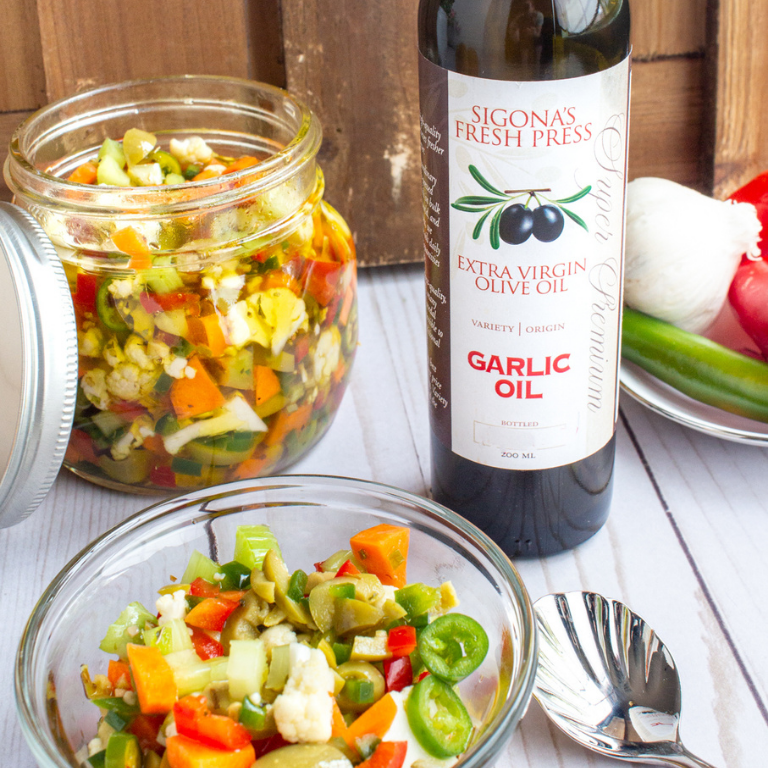 Garlic Infused Olive Oil