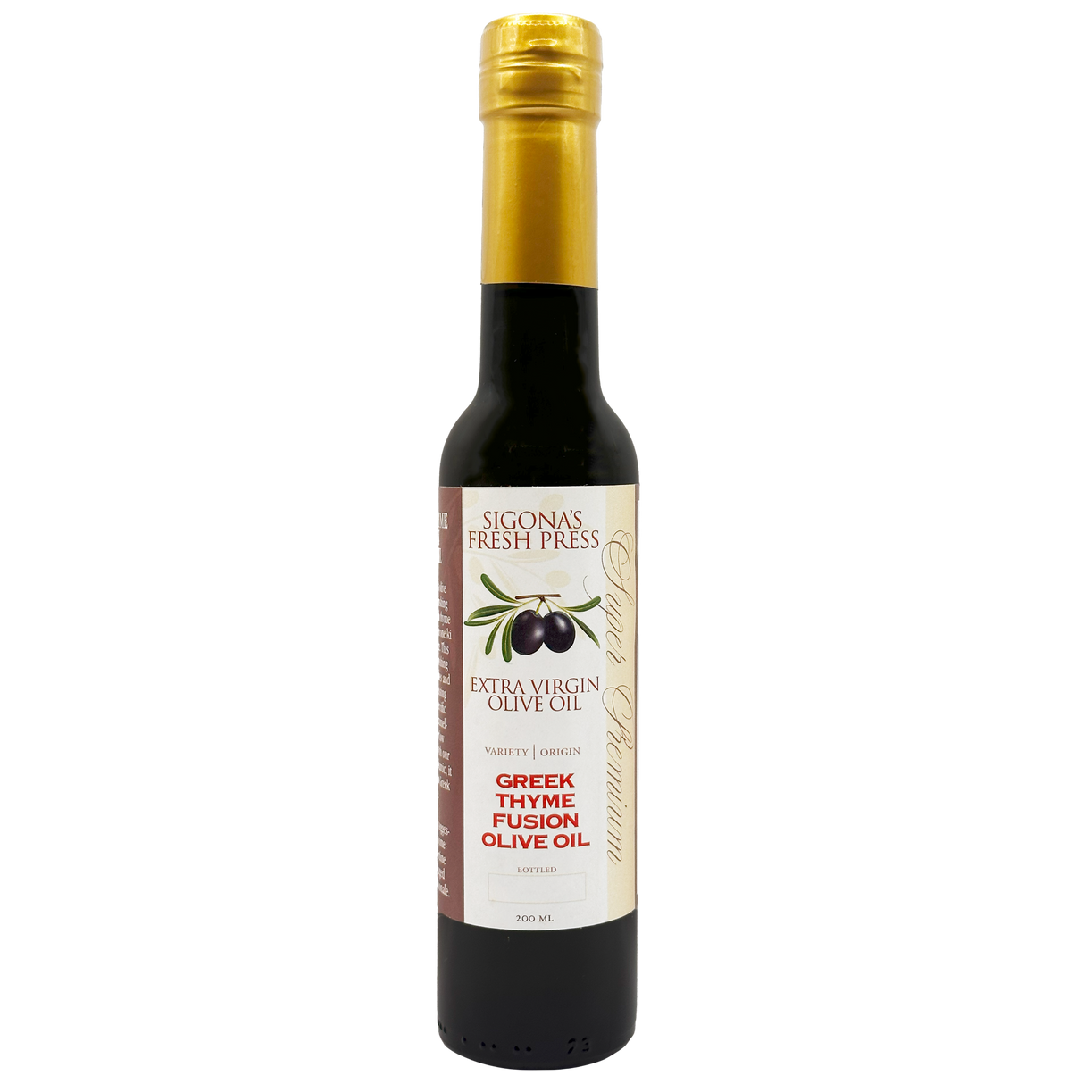 Greek Thyme Fused Olive Oil