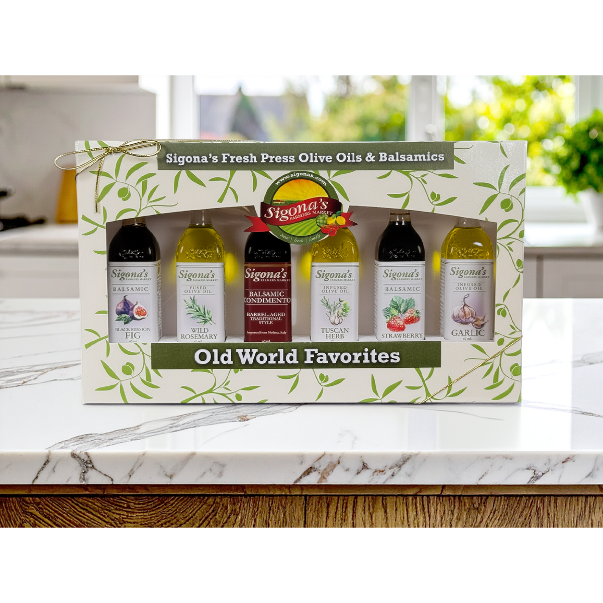 Old World Favorites Olive Oil & Balsamic Gift Set
