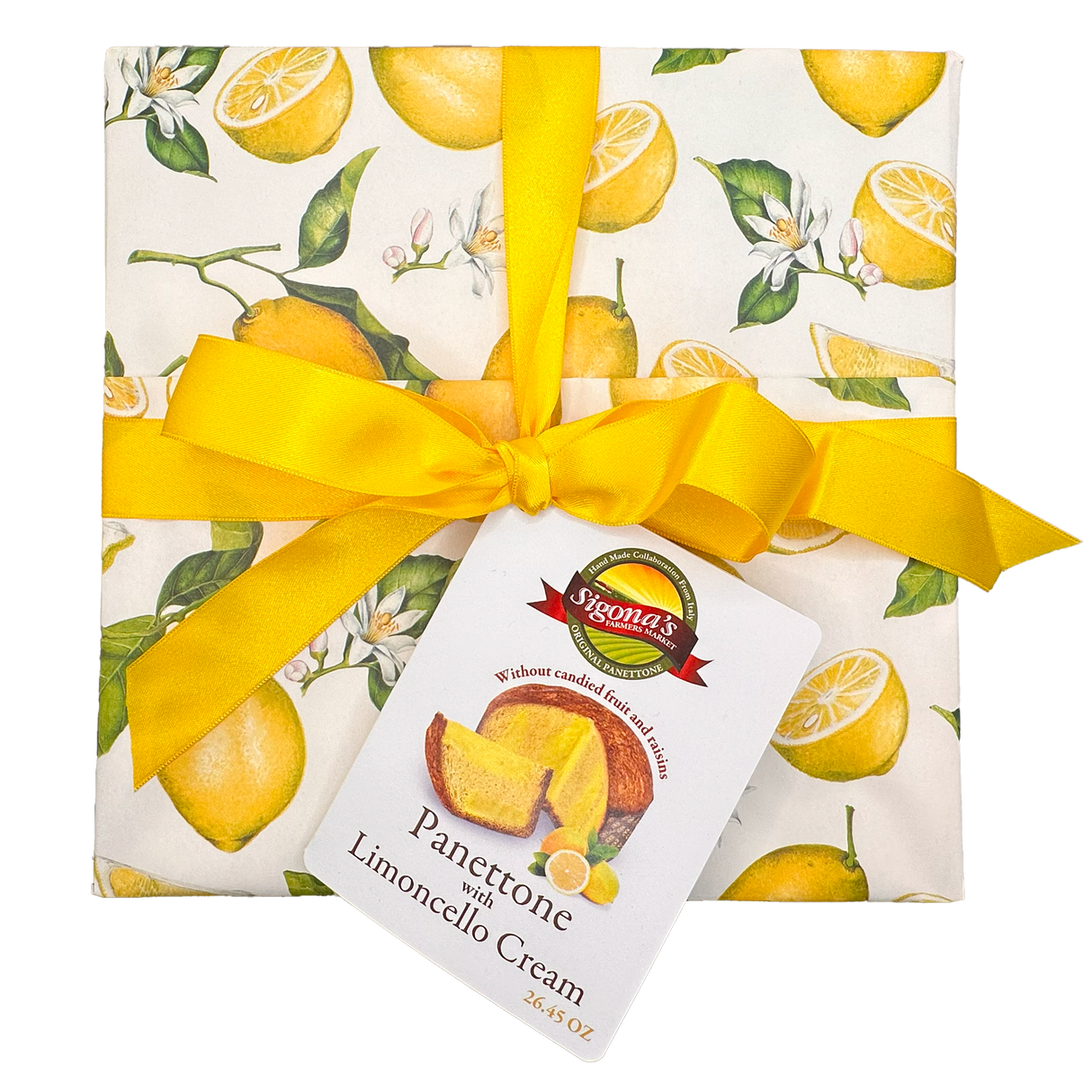Sigona's Private Label Limoncello Cream Panettone