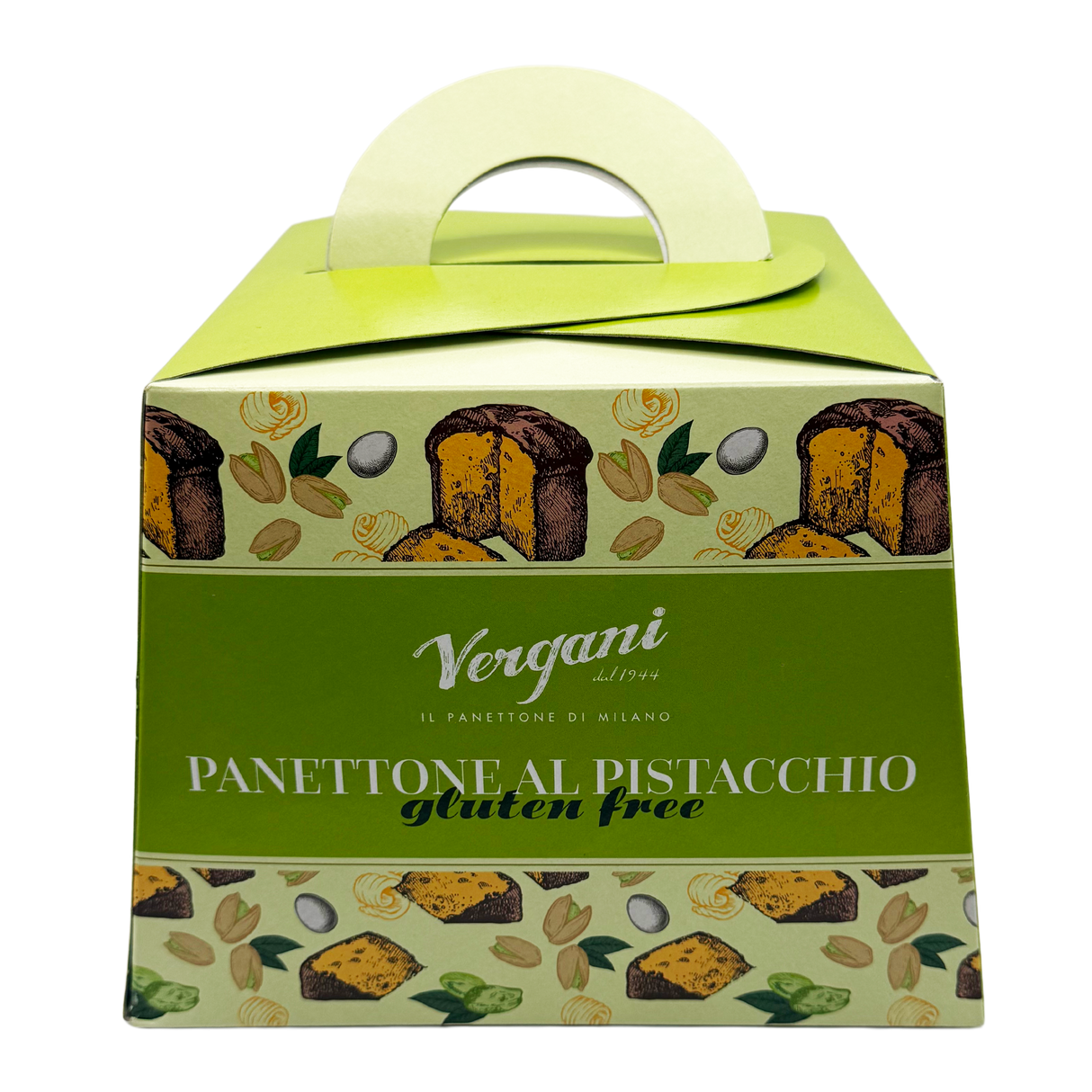Panettone, Vergani Pistachio Panettone - Gluten Free