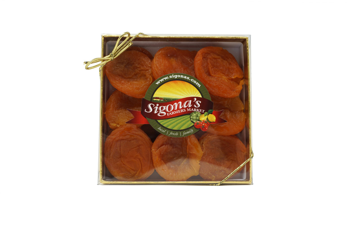 Double Thick Indulgence Heirloom Slip Pit Apricots Gift Box