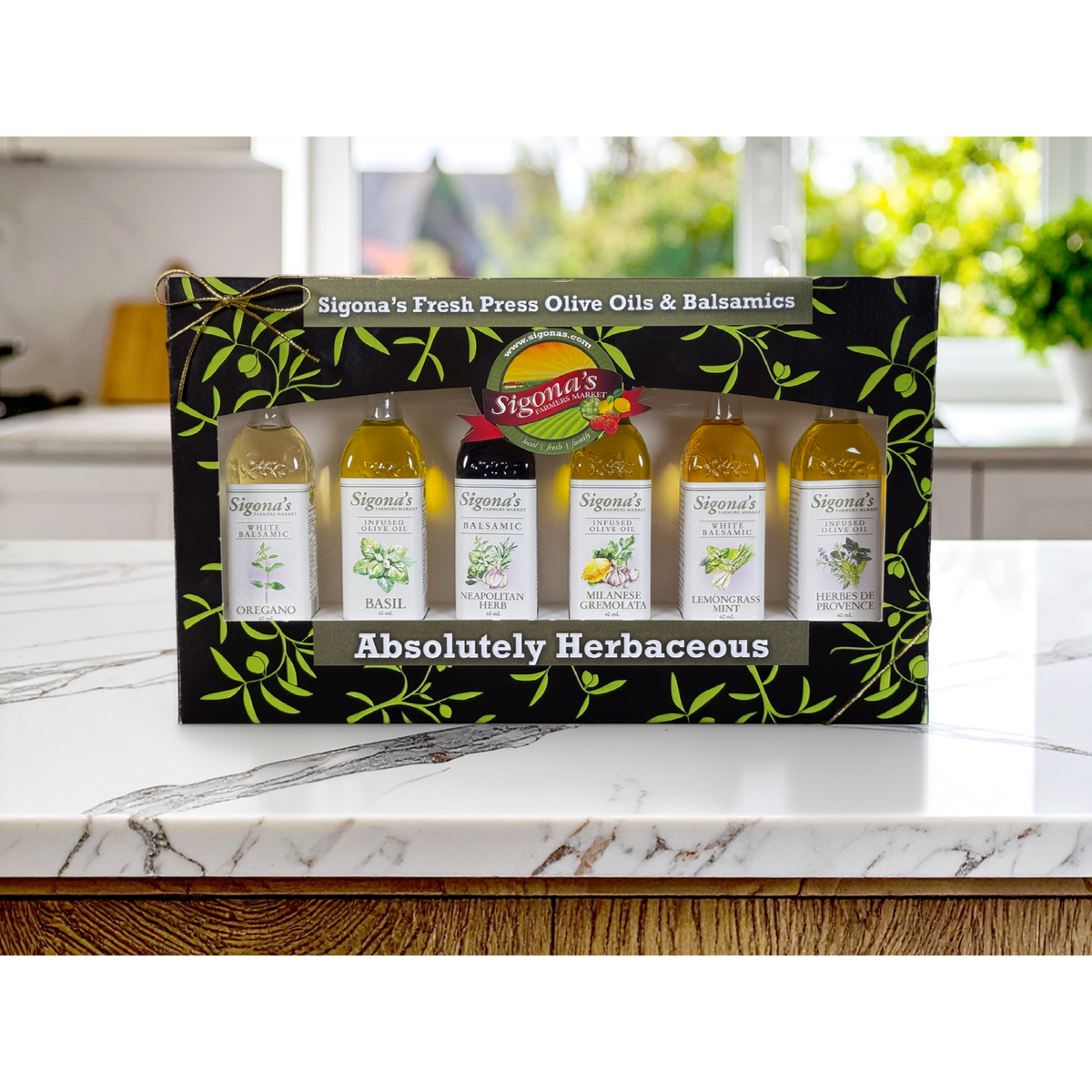 Absolutely Herbaceous Olive Oil & Balsamic Gift Set