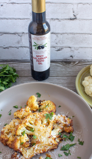 Spicy Calabrian Pesto Olive Oil
