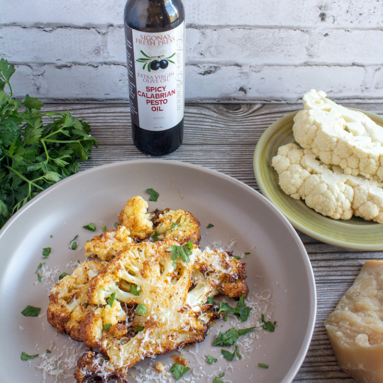 Spicy Calabrian Pesto Olive Oil