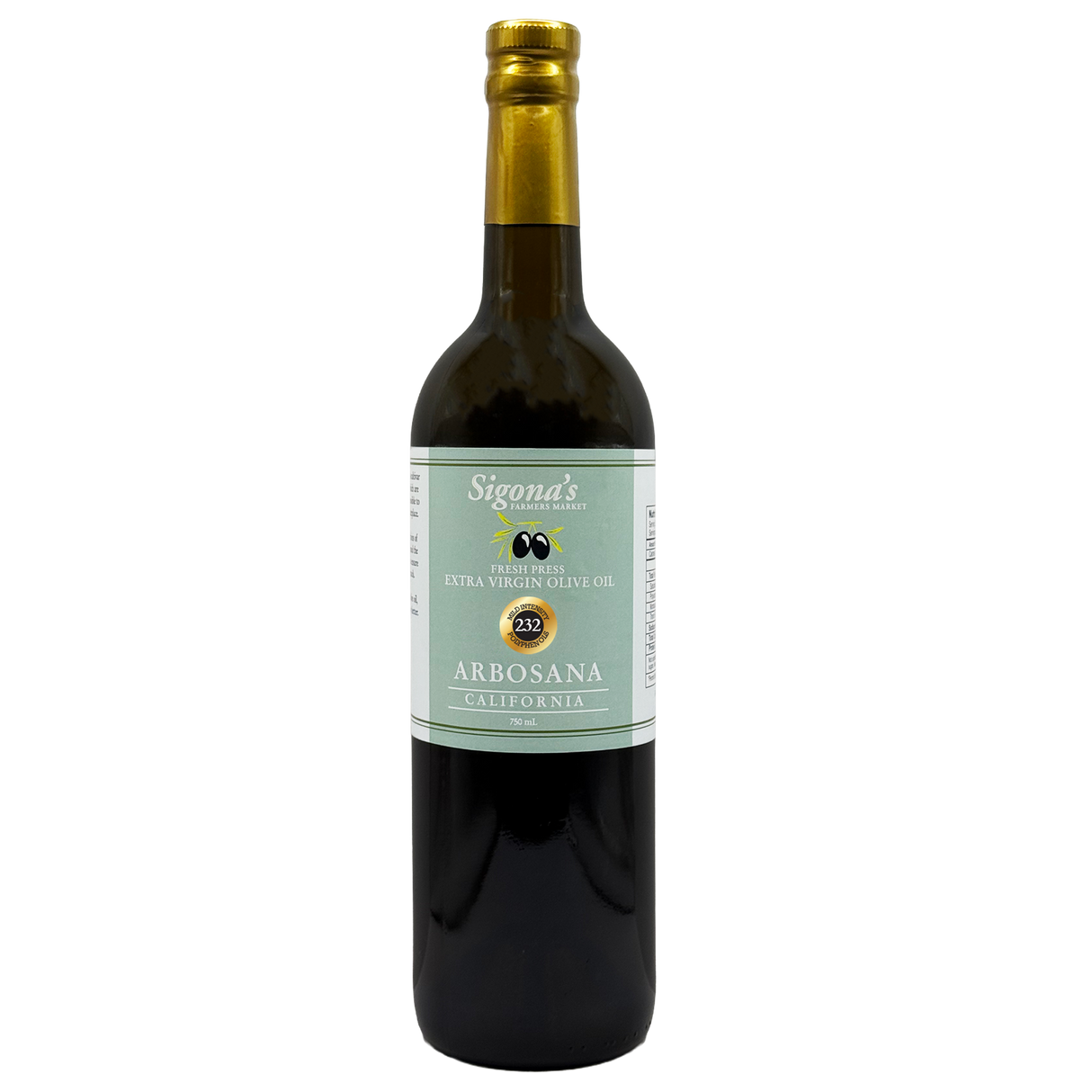 Arbosana Extra Virgin Olive Oil || California
