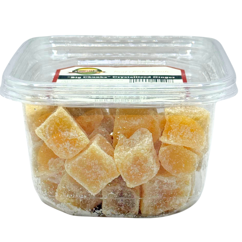 Crystalized Ginger - Big Chunks, 9 oz