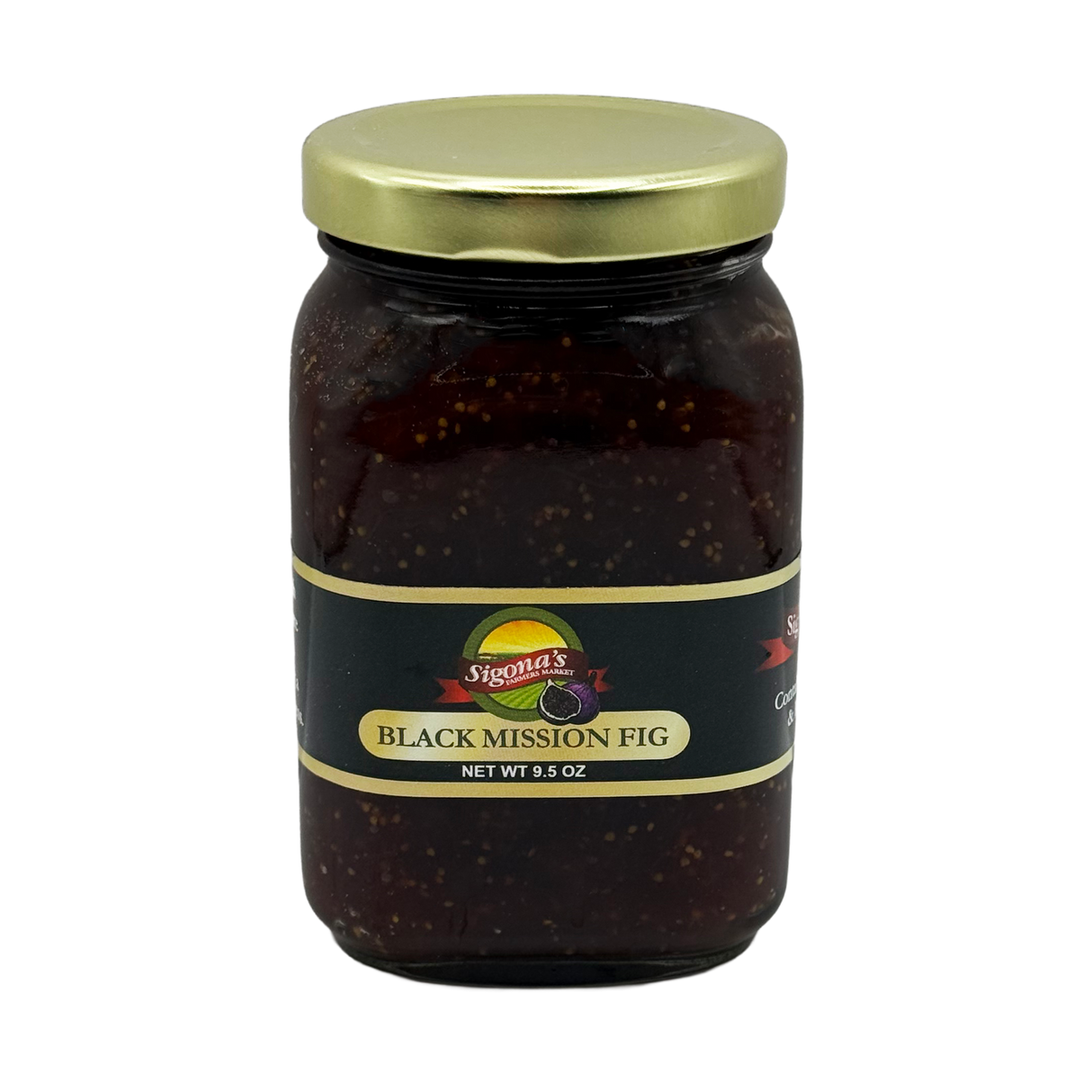 Black Mission Fig || Sigona's Fresh Fruit Jam