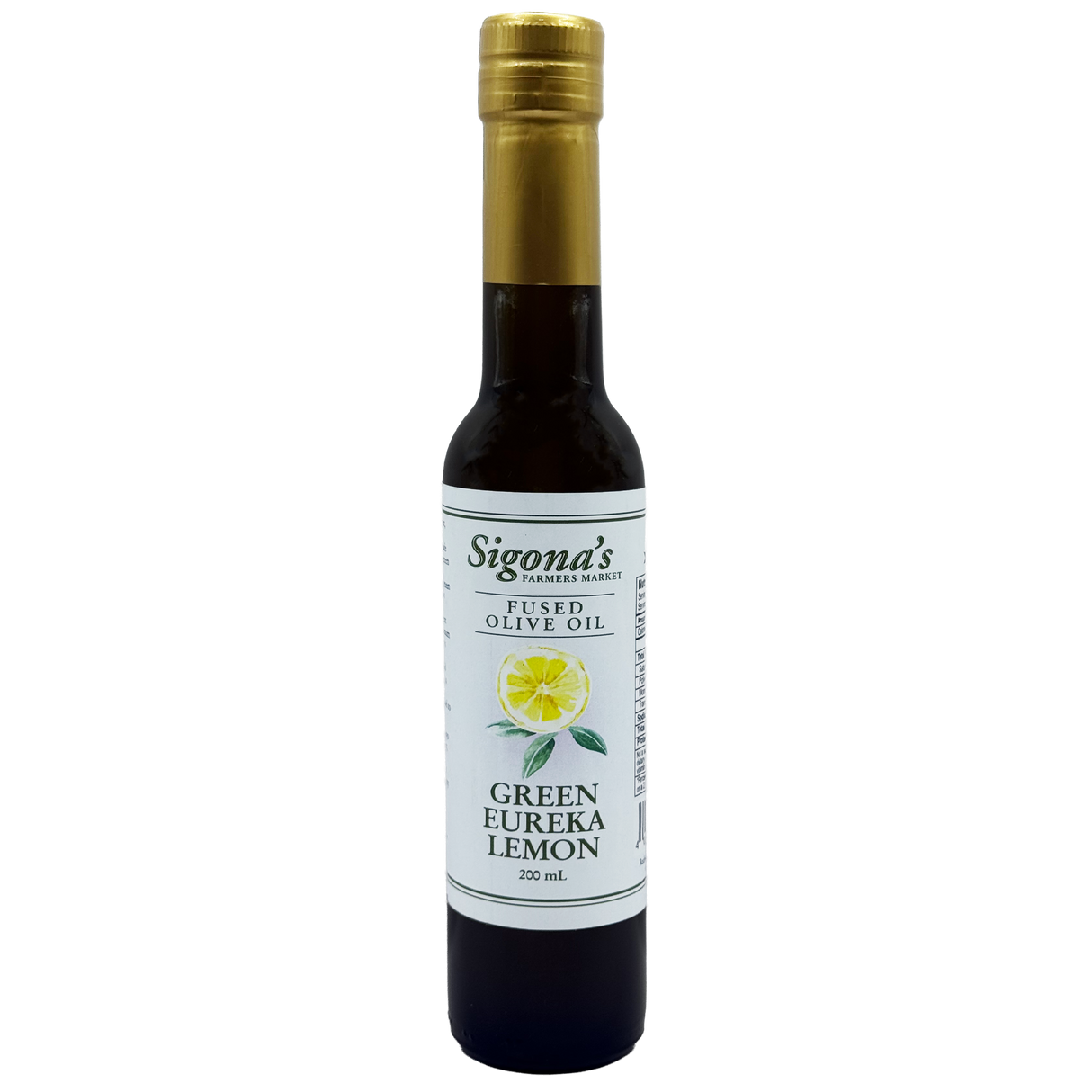 Green Eureka Lemon Fused Olive Oil