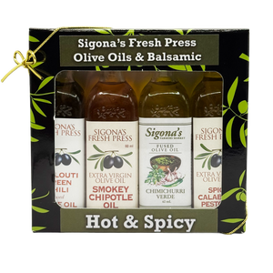 Hot & Spicy Olive Oil Gift Set