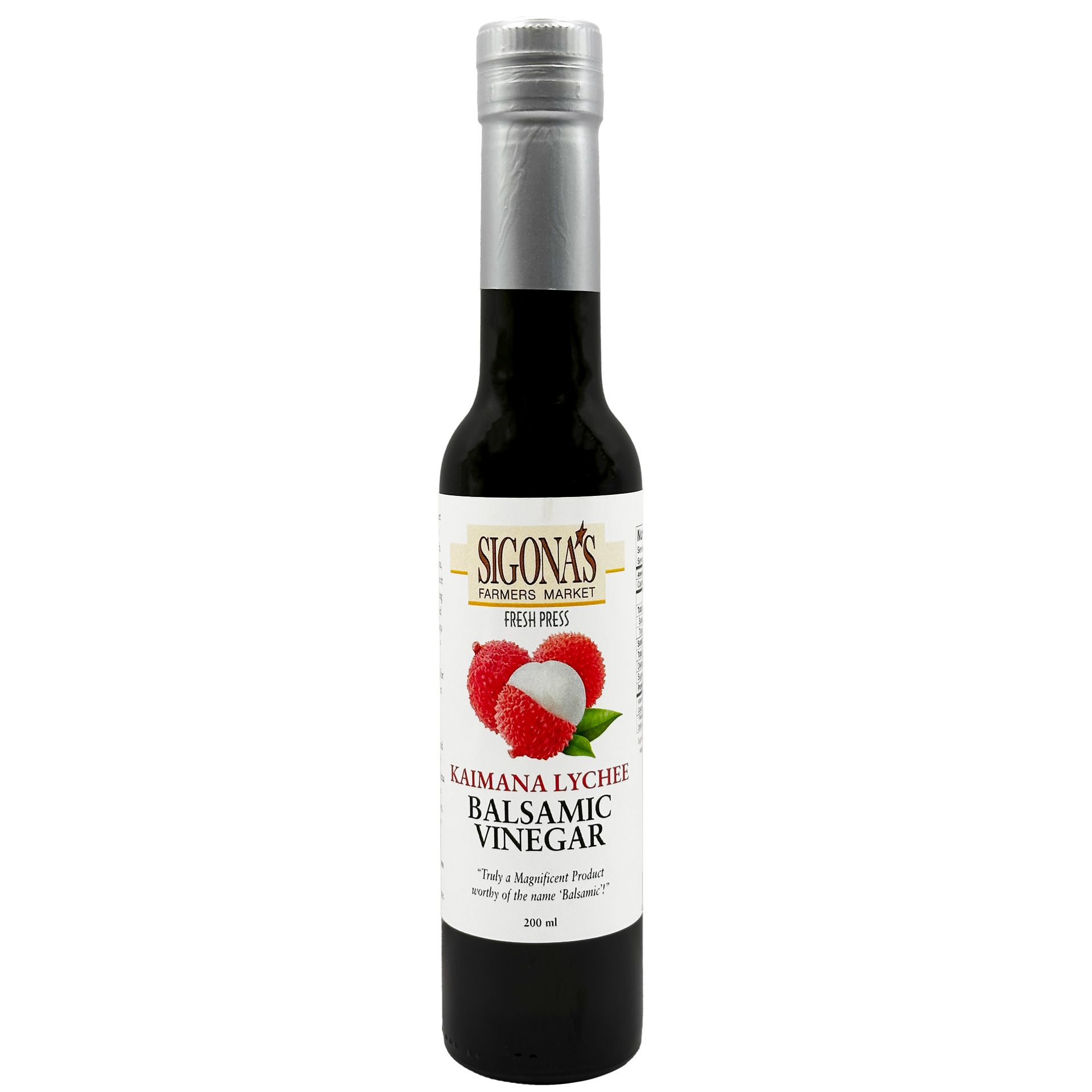 リセ Lycee NP サイン べっかんこう シンシア Sigona's Kaimana Lychee White Balsamic – Sigona's Farmers Market