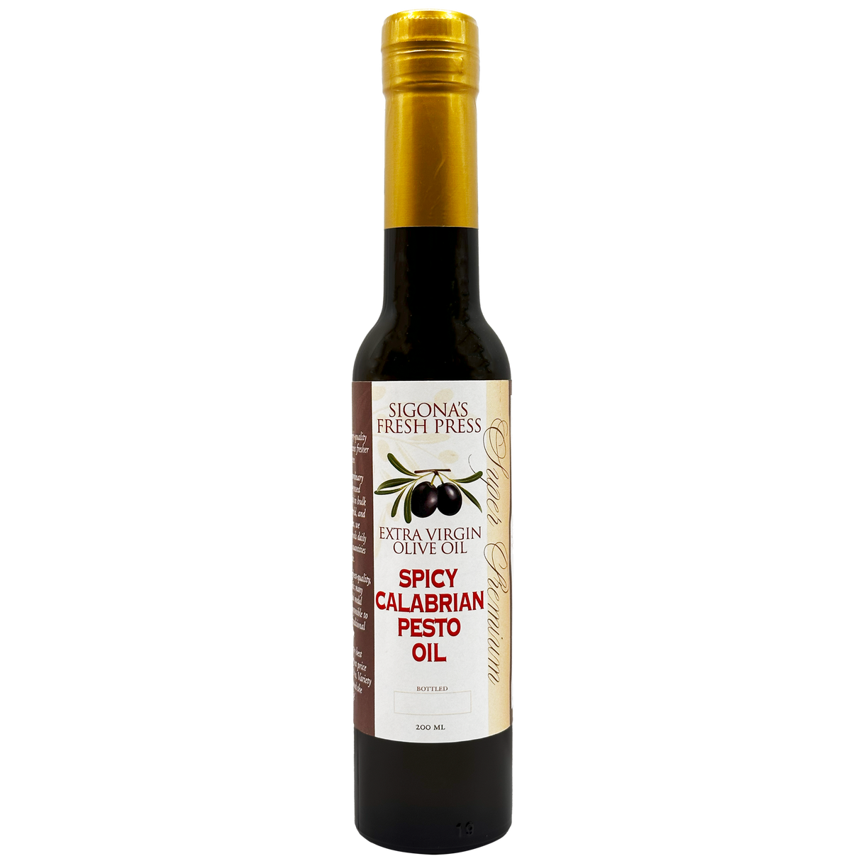 Spicy Calabrian Pesto Olive Oil