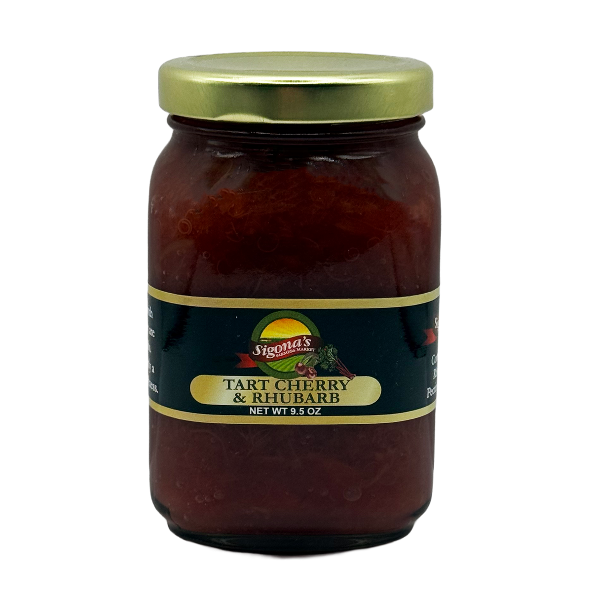 Tart Cherry & Rhubarb || Sigona's Fresh Fruit Jam