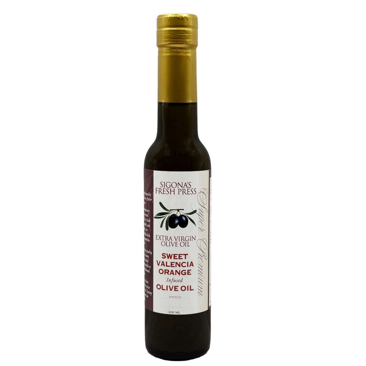 Sweet Valencia Orange Olive Oil